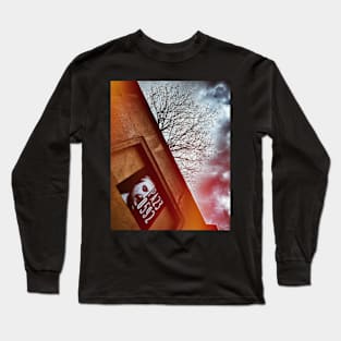 Graffiti Street Art Wall Dark Sky Long Sleeve T-Shirt